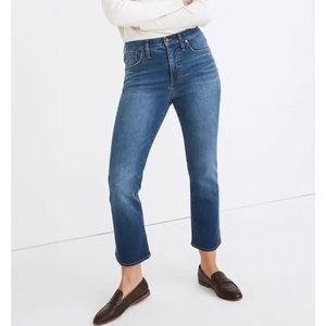Madewell Cali Demi-Boot Cropped Jeans